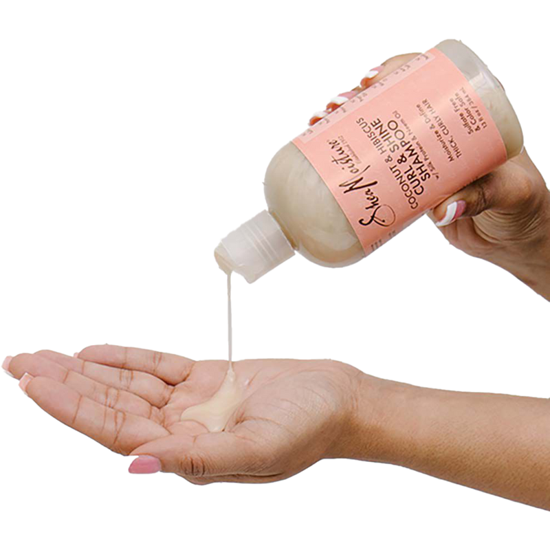 Shampooing SheaMoisture Curl & Shine Coco & Hibiscus