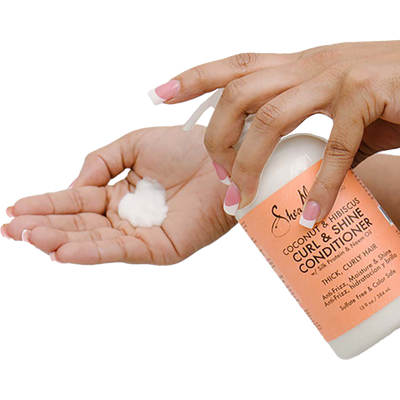 Après-Shampoing SheaMoisture Curl & Shine Coco & Hibiscus