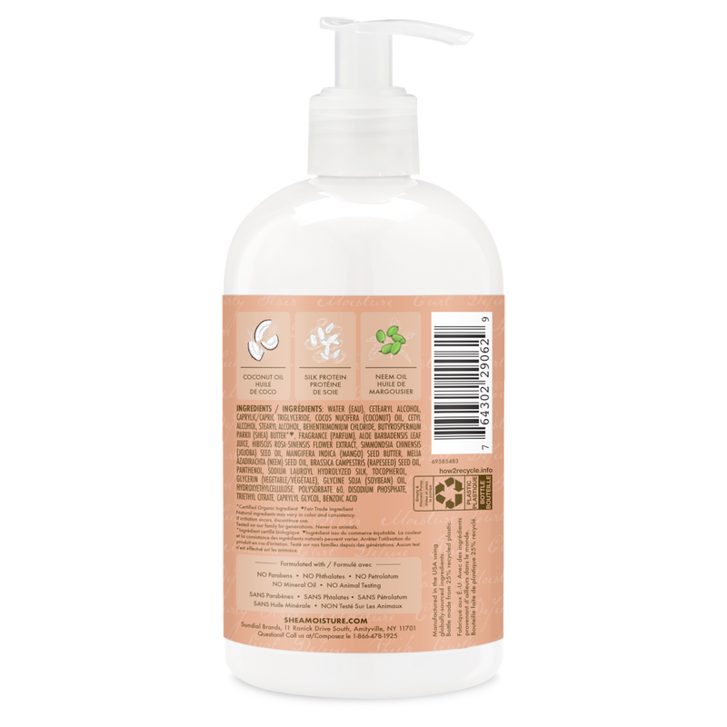 Après-Shampoing SheaMoisture Curl & Shine Coco & Hibiscus