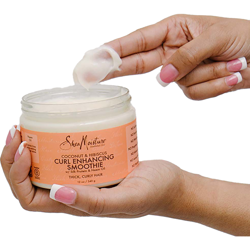 Curl-Enhancing Smoothie SheaMoisture Coco & Hibiscus | Crème Coiffante Boucles