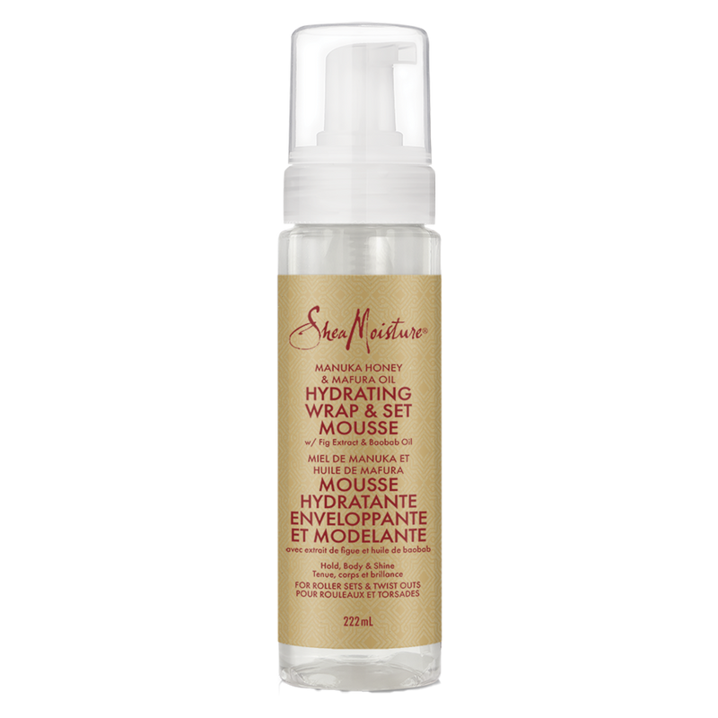 Mousse Coiffante Hydratante SheaMoisture Manuka Honey & Mafura Oil