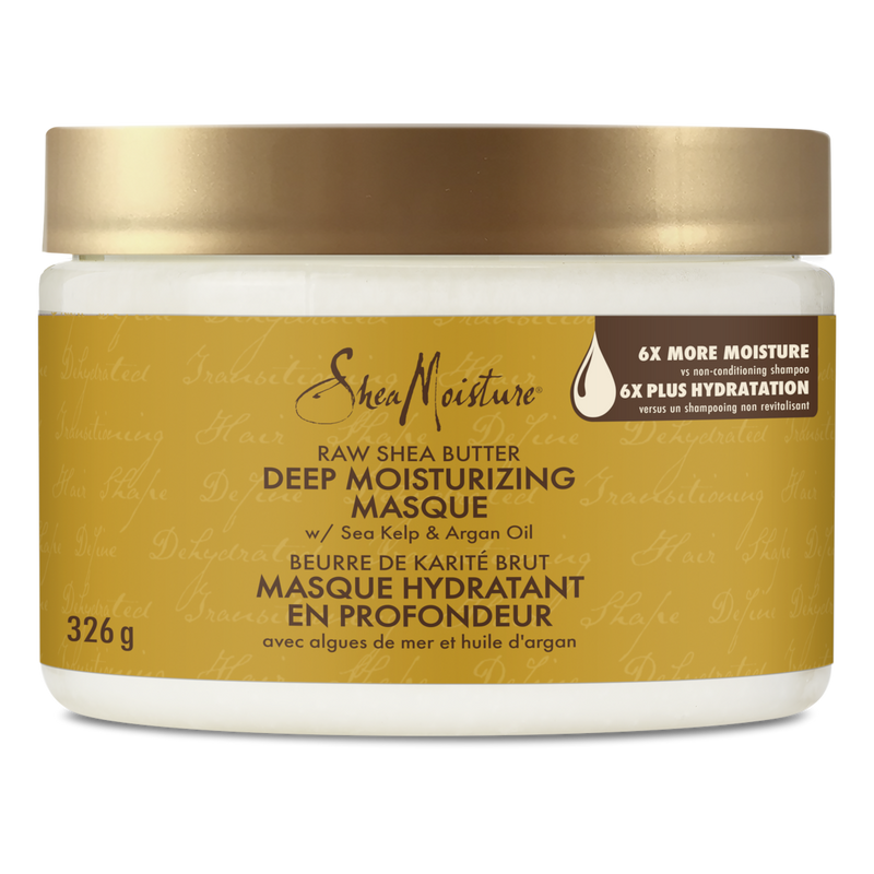 Masque capillaire hydratant intensif SheaMoisture Raw Shea Butter