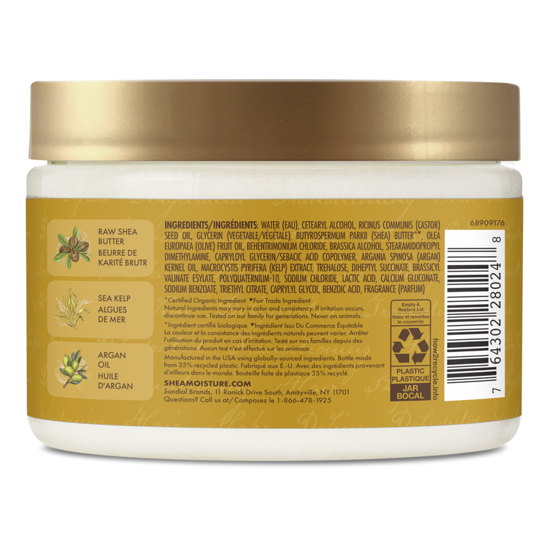 Masque capillaire hydratant intensif SheaMoisture Raw Shea Butter