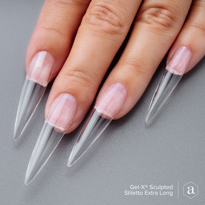 Gel-X® Forme Stiletto Sculptée Taille XL – Boîte Pro de 420 Capsules
