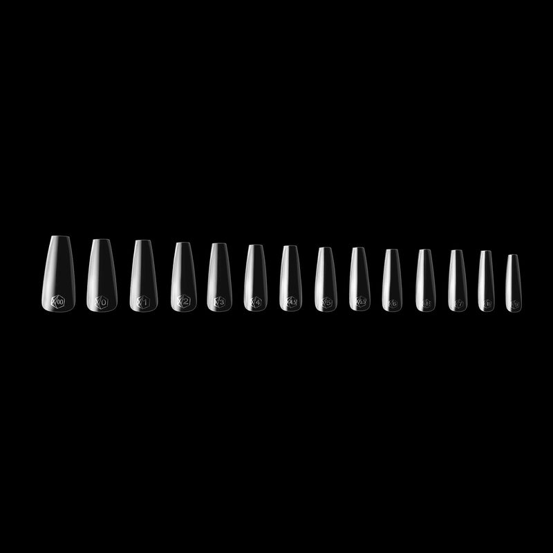 Gel-X® Forme Coffin Naturelle Taille L – Boîte Pro de 600 Capsules