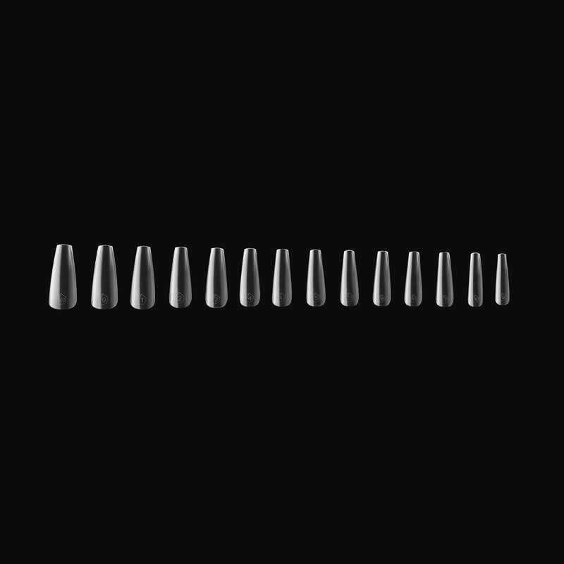Gel-X® Forme Coffin Sculptée Taille L – Boîte Pro de 600 Capsules