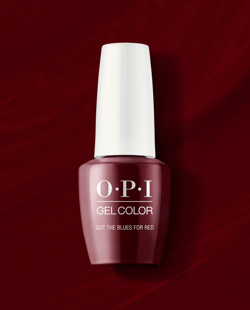 Got the Blues for Red – OPI GelColor